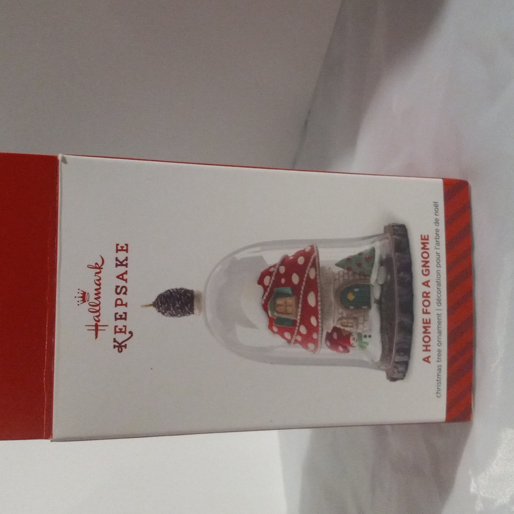 A home for a gnome Hallmark ornament